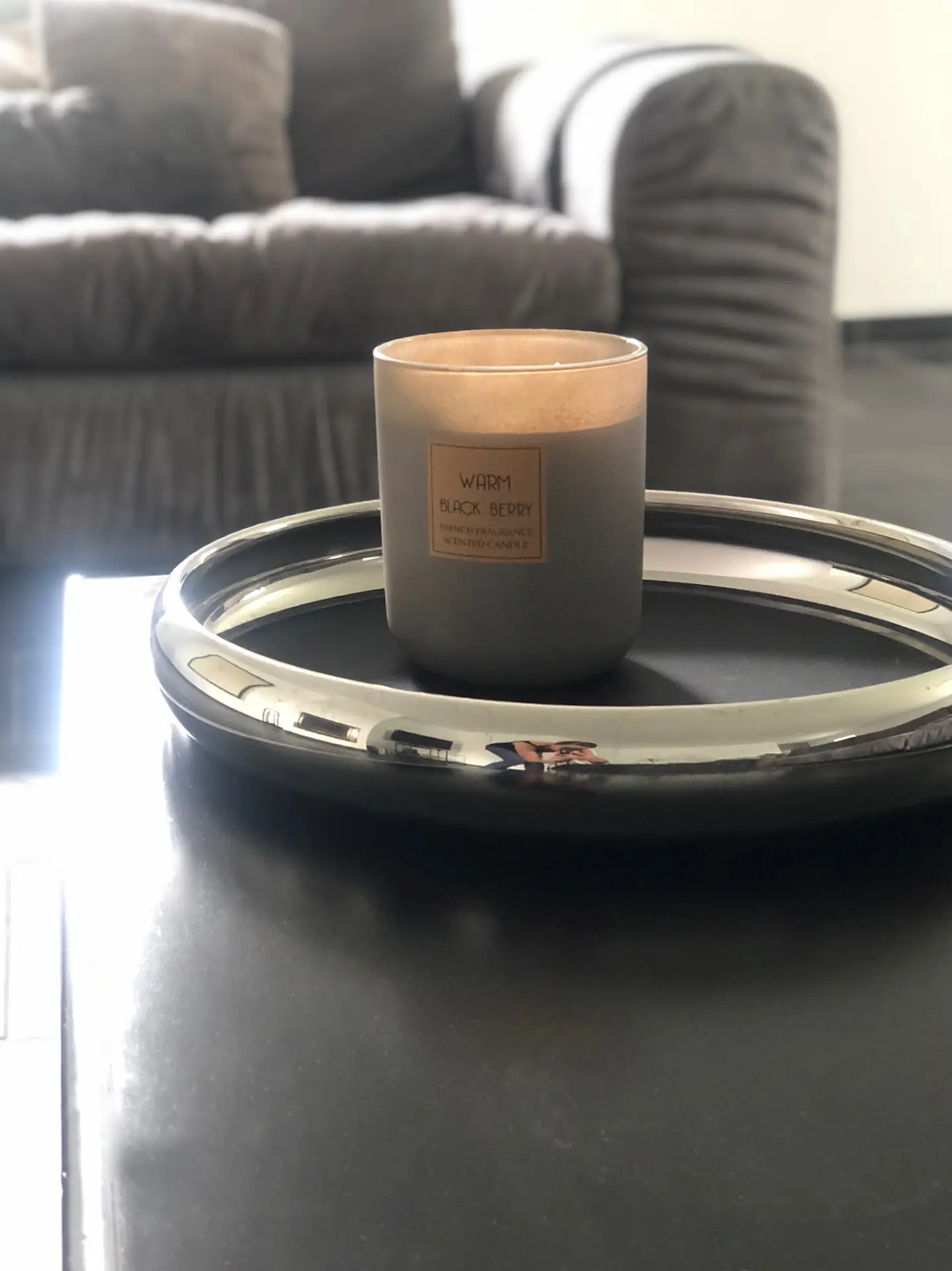 Landhaus im Park Wohnzimmer Sofa Loft